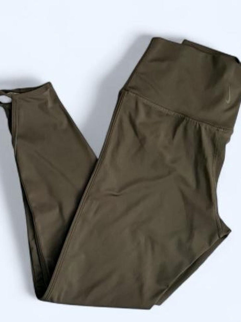 Nike Kids Olive Green High-Rise Leggings